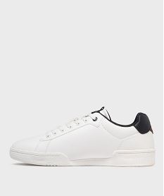 tennis basses a lacets homme - lee cooper blanc standardH254901_4
