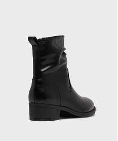 boots avec tige souple femme - valentina baldano[missing] noir standardH260601_4