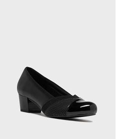 escarpins confort semelle interieure cuir femme noir standard escarpinsH261001_2