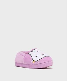 chaussons en velours motif chat fille - gabby’s dollhouse roseH265101_2