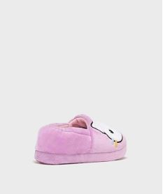 chaussons en velours motif chat fille - gabby’s dollhouse roseH265101_4