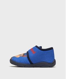 chaussons pantoufles imprimes garcon - la patpatrouille bleu standardH265401_3