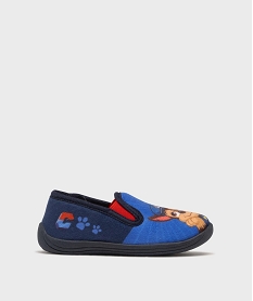 GEMO Chaussons pantoufles en velours imprimé garçon - La PatPatrouille bleu standard