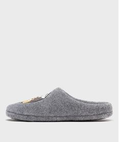 chaussons mules imprimes homme - superman gris standardH270201_3