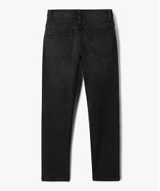 jean loose avec ceinture ajustable garcon noir standard jeansH276501_3