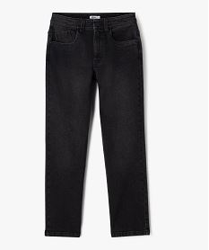jean loose avec ceinture ajustable garcon noir standard jeansH276501_4