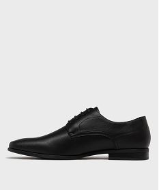 derbies grainees a bout carre homme noir standardH281701_4
