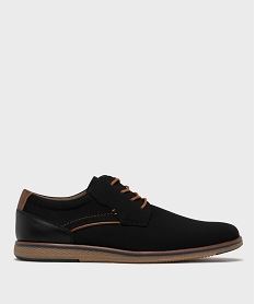 derbies bicolores a semelle sport homme noir standardH282001_2