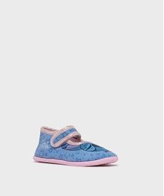 chaussons en textile a motif stitch fille - disney bleu standardH287901_2