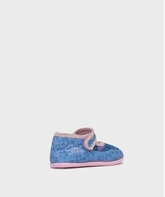 chaussons en textile a motif stitch fille - disney bleu standardH287901_4