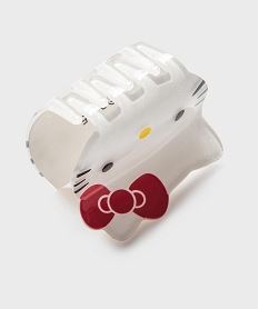 pince crabe pour les cheveux motif chat fille - hello kitty blanc standardH288901_2