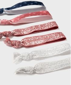 elastiques pour les cheveux fille (lot de 6) multicoloreH289001_4