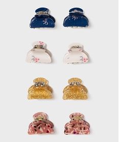 pinces crabes pour les cheveux fille (lot de 8) multicoloreH289201_3