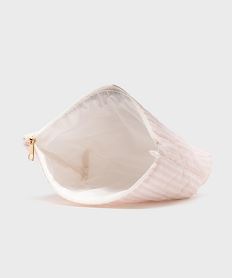 trousse de toilette matelassee motif chat - hello kitty rose sacs a dos et sacs de voyageH289401_2
