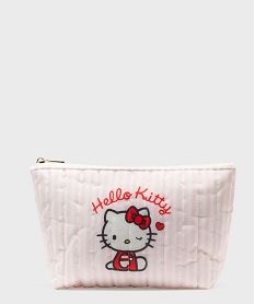 trousse de toilette matelassee motif chat - hello kitty rose sacs a dos et sacs de voyageH289401_4