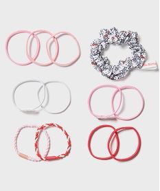 elastiques cheveux fantaisie fille (lot de 12) - hello kitty rouge standardH289801_3
