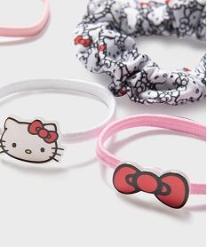 elastiques cheveux fantaisie fille (lot de 12) - hello kitty rouge standardH289801_4