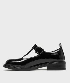 mocassins vernis forme salome femme - follow me noir vif mocassinsH315901_3