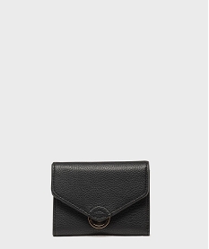 GEMO Portefeuille fermeture enveloppe femme noir standard