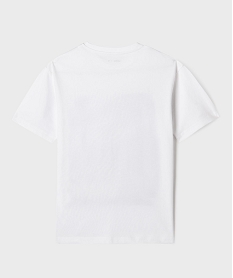 tee-shirt manches courtes avec motif garcon blanc standard tee-shirtsH333001_3