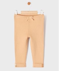 GEMO Pantalon en maille côtelée bébé fille - LuluCastagnette beige standard
