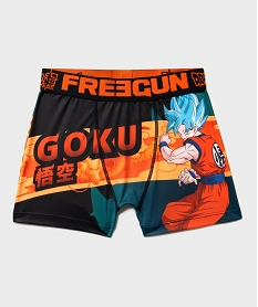 GEMO Boxer en microfibre motif Son Goku garçon - Freegun x Dragon Ball Super Multicolore