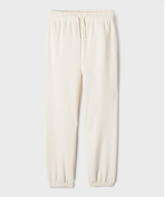 GEMO Pantalon de jogging intérieur molletonné garçon Beige