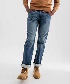 jean regular en denim stretch homme bleuI797001_2