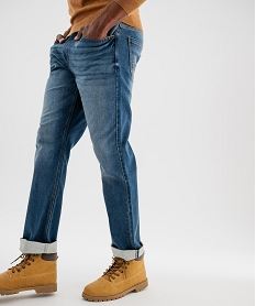 jean regular en denim stretch homme bleuI797001_3