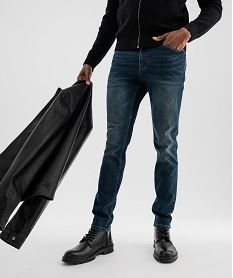 jean neige coupe slim extensible homme bleuI799001_2