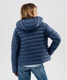 doudoune legere a capuche femme bleu standard manteauxI807401_3