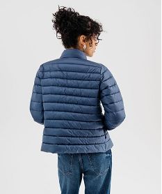 doudoune legere avec col montant femme bleu standard manteauxI808001_3