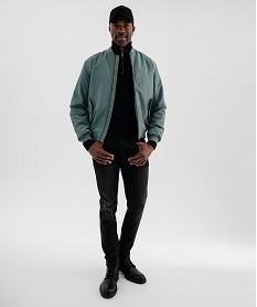 jean neige coupe slim extensible homme noir vifI829501_4