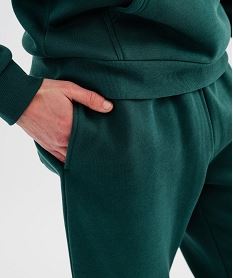 pantalon de jogging interieur molletonne homme vert standardI829901_2