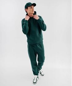 pantalon de jogging interieur molletonne homme vert standardI829901_4