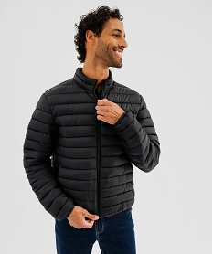 GEMO Doudoune légère à col montant homme noir standard