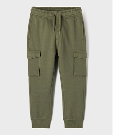 GEMO Jogging cargo molletonné garçon Vert