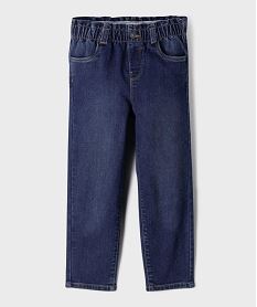 jean large avec taille froncee elastique ajustable fille bleu jeansI854901_3