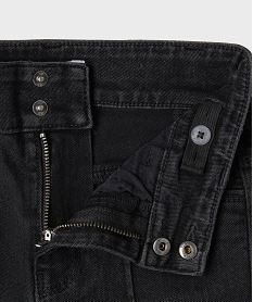 jean flare taille ajustable en coton stretch fille noir standard jeansI855701_3