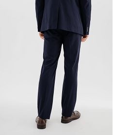 pantalon de costume coupe droite homme bleuI855901_3