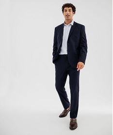 pantalon de costume coupe droite homme bleuI855901_4