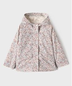impermeable a capuche avec doublure chaude fille - lulucastagnette blancI856701_2