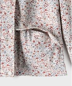 impermeable a capuche avec doublure chaude fille - lulucastagnette blancI856701_3