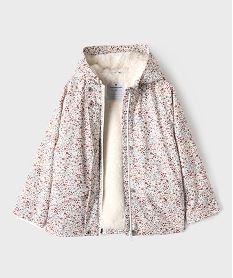impermeable a capuche avec doublure chaude fille - lulucastagnette blancI856701_4