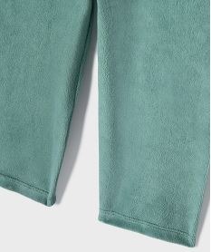 pyjama 2 pieces en velours avec motif biche brode bebe fille beigeI873501_4