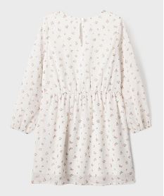 robe en voile a manches longues fille blancI878301_4