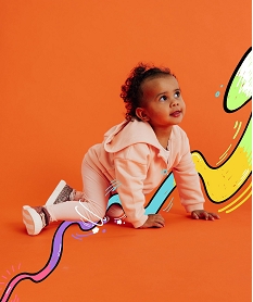 GEMO Legging uni en maille résistante bébé fille[MISSING] rose standard