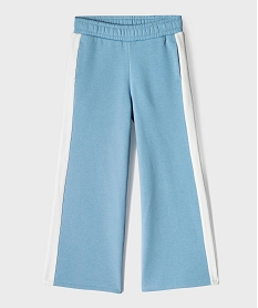 pantalon de jogging avec bandes contrastantes fille bleu standardI902601_2