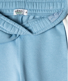 pantalon de jogging avec bandes contrastantes fille bleu standardI902601_4