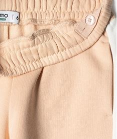 pantalon de jogging avec bandes contrastantes fille rose standardI903001_3